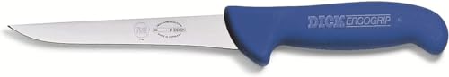 F. DICK Ausbeinmesser, ErgoGrip (Messer mit Klinge 10cm, X55CrMo14 Stahl, nichtrostend, 56° HRC) 82368101, Blau