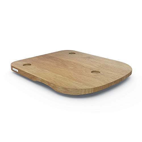 Wundermix - KitchenSlider® H V2 Plus Gleitbrett aus Holz • Ökologisches Thermomix Gleitbrett TM6 & TM5 • Gleitbrett für Thermomix • Holz-Gleiter -...