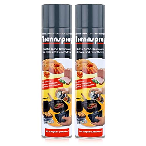 boyens Trennspray Trennspray, Transparent, 600 ml (2er Pack), 1200, Pflanzlich