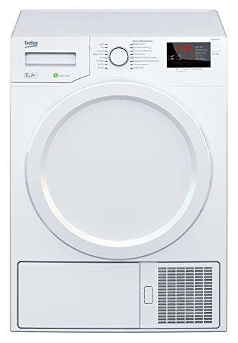 Beko DPS 7405 W3 Wärmepumpentrockner, 7 kg, A++, Multifunktionsdisplay, Aquawave-Schontrommel, Express-Programm, FlexySense Sensortechnologie, automatischer...