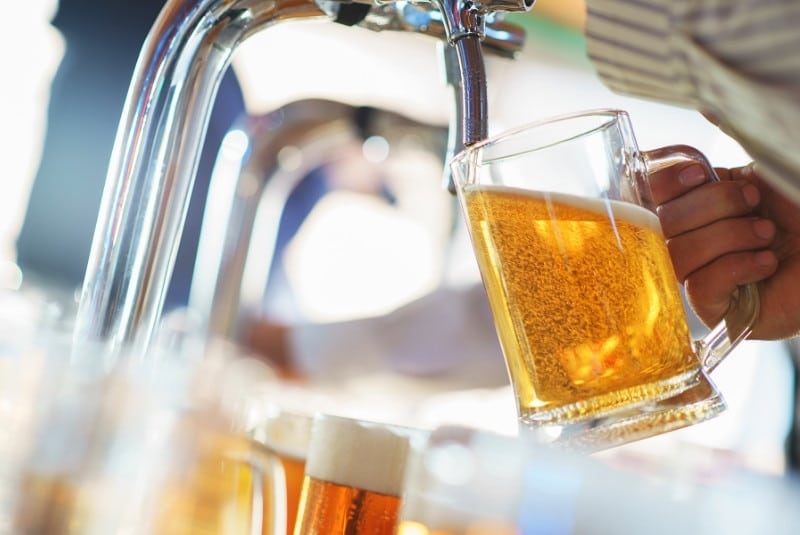 Bier Zapfanlage