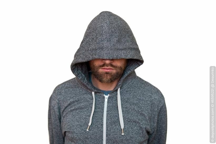 Herren Onesie in grau