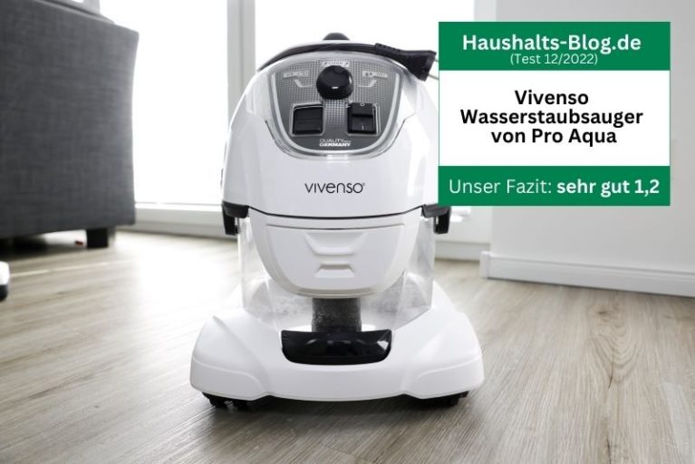 Vivenso Staubsauger mit Wasserfilter und Luftreiniger (Test)