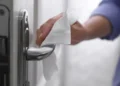 Türklinke putzen