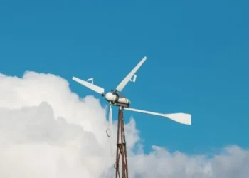 Windkraftanlage für zu Hause
