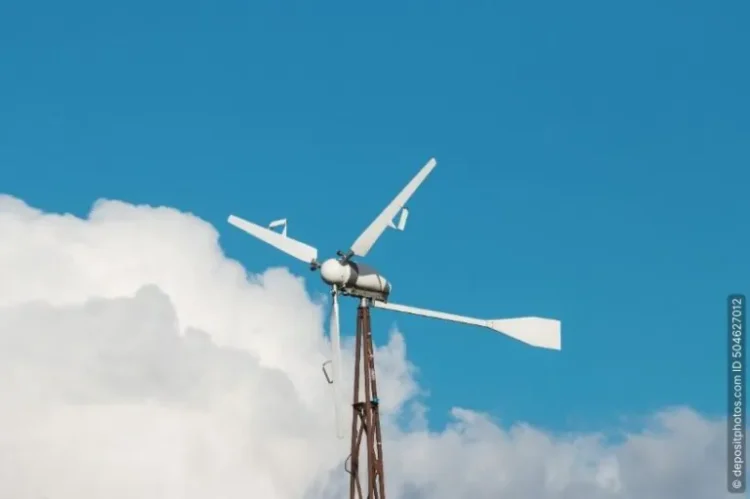 Windkraftanlage für zu Hause